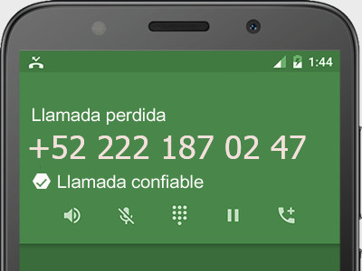 2221870247 número estafador? es spam? ¿A qué empresa pertenece? 2221870247 