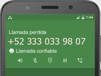 3330339807 número estafador? es spam? ¿A qué empresa pertenece? 3330339807 