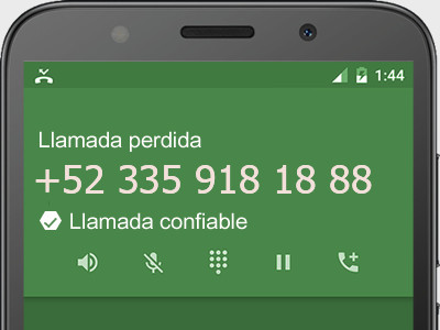 3359181888 número estafador? es spam? ¿A qué empresa pertenece? 3359181888 