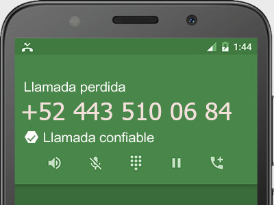 4435100684 número estafador? es spam? ¿A qué empresa pertenece? 4435100684 