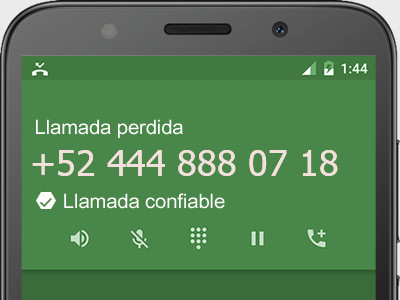 4448880718 número estafador? es spam? ¿A qué empresa pertenece? 4448880718 