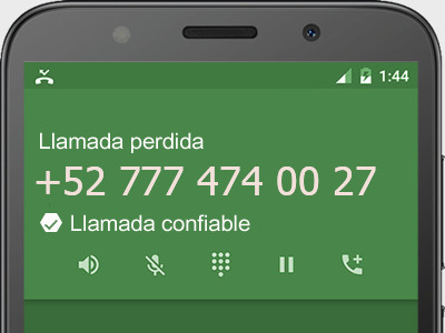 7774740027 número estafador? es spam? ¿A qué empresa pertenece? 7774740027 