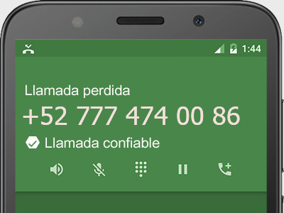 7774740086 número estafador? es spam? ¿A qué empresa pertenece? 7774740086 