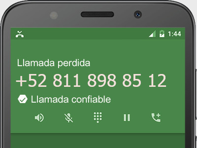 8118988512 número estafador? es spam? ¿A qué empresa pertenece? 8118988512 