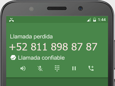 8118988787 número estafador? es spam? ¿A qué empresa pertenece? 8118988787 