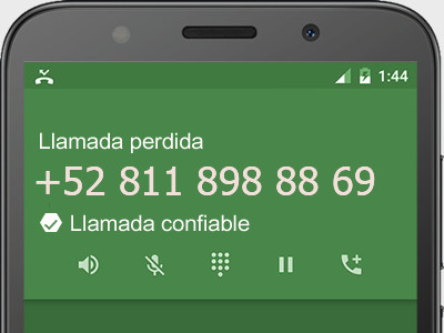 8118988869 número estafador? es spam? ¿A qué empresa pertenece? 8118988869 