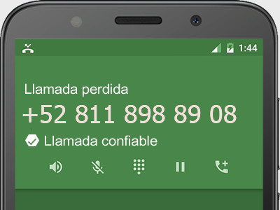 8118988908 número estafador? es spam? ¿A qué empresa pertenece? 8118988908 