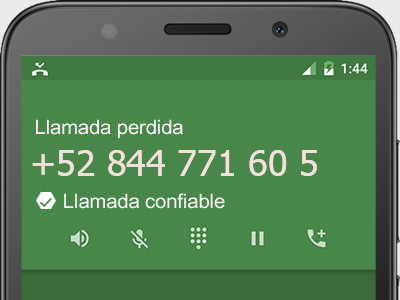 844771605 número estafador? es spam? ¿A qué empresa pertenece? 844771605 