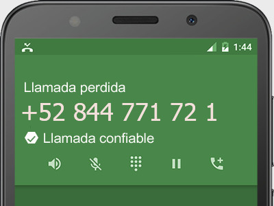 844771721 número estafador? es spam? ¿A qué empresa pertenece? 844771721 