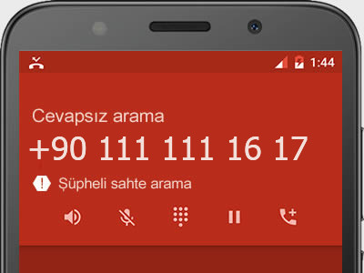 0111 111 16 17 numarası dolandırıcı mı? spam mı? hangi firmaya ait? 0111 111 16 17 numarası hakkında yorumlar