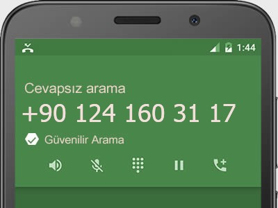 0124 160 31 17 numarası dolandırıcı mı? spam mı? hangi firmaya ait? 0124 160 31 17 numarası hakkında yorumlar