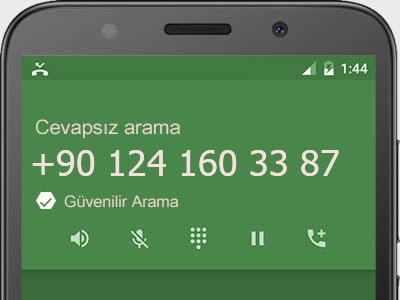 0124 160 33 87 numarası dolandırıcı mı? spam mı? hangi firmaya ait? 0124 160 33 87 numarası hakkında yorumlar