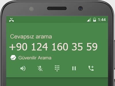 0124 160 35 59 numarası dolandırıcı mı? spam mı? hangi firmaya ait? 0124 160 35 59 numarası hakkında yorumlar