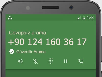 0124 160 36 17 numarası dolandırıcı mı? spam mı? hangi firmaya ait? 0124 160 36 17 numarası hakkında yorumlar