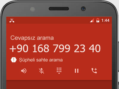 0168 799 23 40 numarası dolandırıcı mı? spam mı? hangi firmaya ait? 0168 799 23 40 numarası hakkında yorumlar