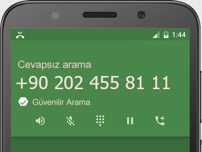 0202 455 81 11 numarası dolandırıcı mı? spam mı? hangi firmaya ait? 0202 455 81 11 numarası hakkında yorumlar