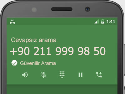 0211 999 98 50 numarası dolandırıcı mı? spam mı? hangi firmaya ait? 0211 999 98 50 numarası hakkında yorumlar