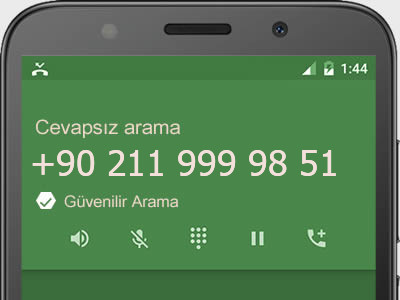 0211 999 98 51 numarası dolandırıcı mı? spam mı? hangi firmaya ait? 0211 999 98 51 numarası hakkında yorumlar