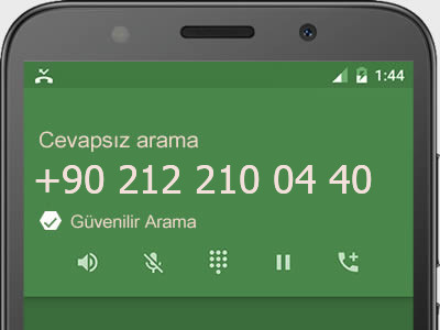 0212 210 04 40 numarası dolandırıcı mı? spam mı? hangi firmaya ait? 0212 210 04 40 numarası hakkında yorumlar