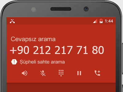 0212 217 71 80 numarası dolandırıcı mı? spam mı? hangi firmaya ait? 0212 217 71 80 numarası hakkında yorumlar