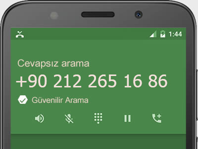 0212 265 16 86 numarası dolandırıcı mı? spam mı? hangi firmaya ait? 0212 265 16 86 numarası hakkında yorumlar