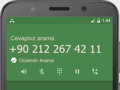 0212 267 42 11 numarası dolandırıcı mı? spam mı? hangi firmaya ait? 0212 267 42 11 numarası hakkında yorumlar