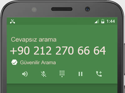 0212 270 66 64 numarası dolandırıcı mı? spam mı? hangi firmaya ait? 0212 270 66 64 numarası hakkında yorumlar