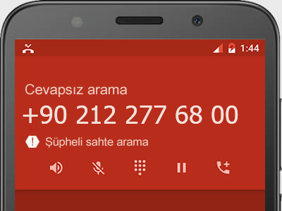 0212 277 68 00 numarası dolandırıcı mı? spam mı? hangi firmaya ait? 0212 277 68 00 numarası hakkında yorumlar