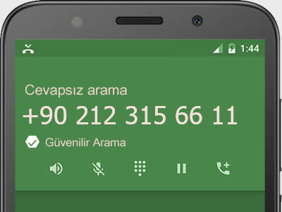 0212 315 66 11 numarası dolandırıcı mı? spam mı? hangi firmaya ait? 0212 315 66 11 numarası hakkında yorumlar