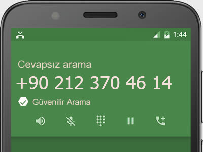 0212 370 46 14 numarası dolandırıcı mı? spam mı? hangi firmaya ait? 0212 370 46 14 numarası hakkında yorumlar