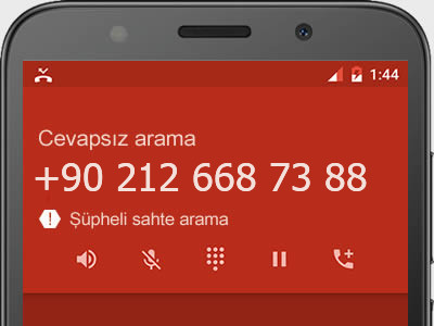 0212 668 73 88 numarası dolandırıcı mı? spam mı? hangi firmaya ait? 0212 668 73 88 numarası hakkında yorumlar