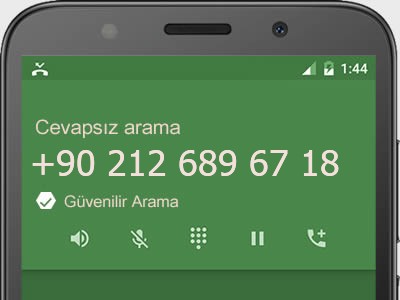 0212 689 67 18 numarası dolandırıcı mı? spam mı? hangi firmaya ait? 0212 689 67 18 numarası hakkında yorumlar