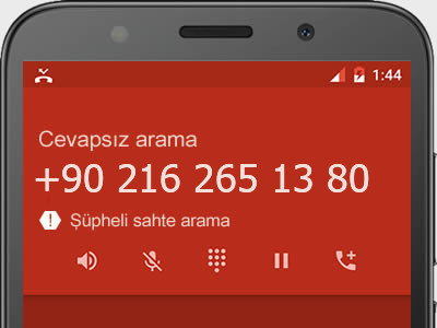 0216 265 13 80 numarası dolandırıcı mı? spam mı? hangi firmaya ait? 0216 265 13 80 numarası hakkında yorumlar