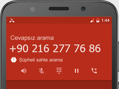 0216 277 76 86 numarası dolandırıcı mı? spam mı? hangi firmaya ait? 0216 277 76 86 numarası hakkında yorumlar