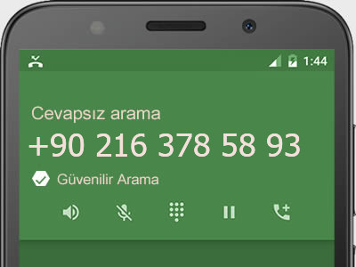 0216 378 58 93 numarası dolandırıcı mı? spam mı? hangi firmaya ait? 0216 378 58 93 numarası hakkında yorumlar