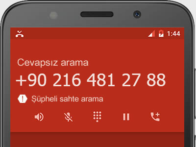 0216 481 27 88 numarası dolandırıcı mı? spam mı? hangi firmaya ait? 0216 481 27 88 numarası hakkında yorumlar