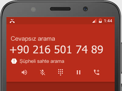 0216 501 74 89 numarası dolandırıcı mı? spam mı? hangi firmaya ait? 0216 501 74 89 numarası hakkında yorumlar