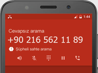 0216 562 11 89 numarası dolandırıcı mı? spam mı? hangi firmaya ait? 0216 562 11 89 numarası hakkında yorumlar