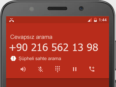 0216 562 13 98 numarası dolandırıcı mı? spam mı? hangi firmaya ait? 0216 562 13 98 numarası hakkında yorumlar