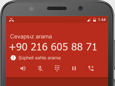 0216 605 88 71 numarası dolandırıcı mı? spam mı? hangi firmaya ait? 0216 605 88 71 numarası hakkında yorumlar