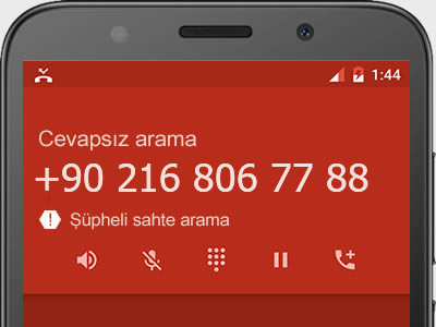 0216 806 77 88 numarası dolandırıcı mı? spam mı? hangi firmaya ait? 0216 806 77 88 numarası hakkında yorumlar