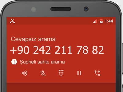 0242 211 78 82 numarası dolandırıcı mı? spam mı? hangi firmaya ait? 0242 211 78 82 numarası hakkında yorumlar