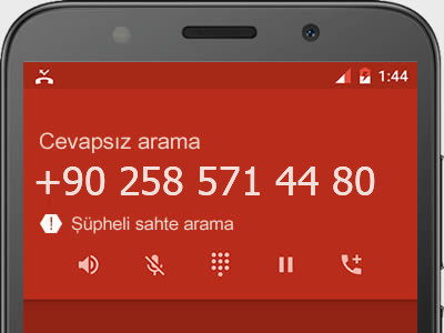 0258 571 44 80 numarası dolandırıcı mı? spam mı? hangi firmaya ait? 0258 571 44 80 numarası hakkında yorumlar