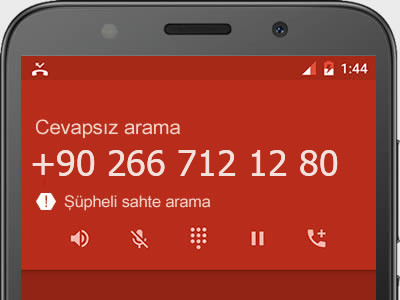 0266 712 12 80 numarası dolandırıcı mı? spam mı? hangi firmaya ait? 0266 712 12 80 numarası hakkında yorumlar