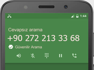 0272 213 33 68 numarası dolandırıcı mı? spam mı? hangi firmaya ait? 0272 213 33 68 numarası hakkında yorumlar