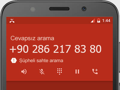 0286 217 83 80 numarası dolandırıcı mı? spam mı? hangi firmaya ait? 0286 217 83 80 numarası hakkında yorumlar