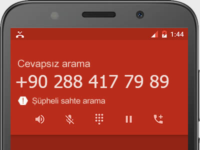 0288 417 79 89 numarası dolandırıcı mı? spam mı? hangi firmaya ait? 0288 417 79 89 numarası hakkında yorumlar