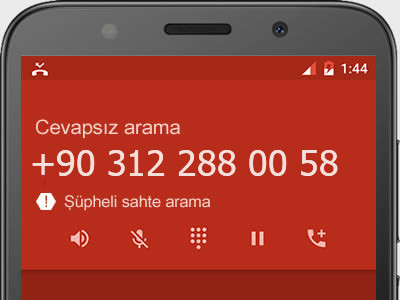 0312 288 00 58 numarası dolandırıcı mı? spam mı? hangi firmaya ait? 0312 288 00 58 numarası hakkında yorumlar