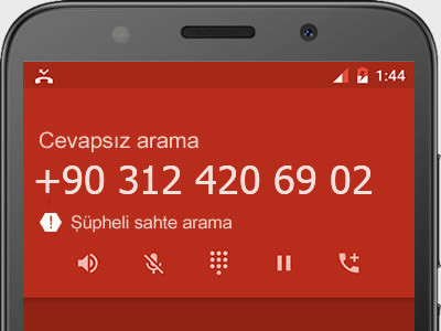 0312 420 69 02 numarası dolandırıcı mı? spam mı? hangi firmaya ait? 0312 420 69 02 numarası hakkında yorumlar