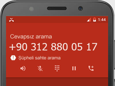 0312 880 05 17 numarası dolandırıcı mı? spam mı? hangi firmaya ait? 0312 880 05 17 numarası hakkında yorumlar